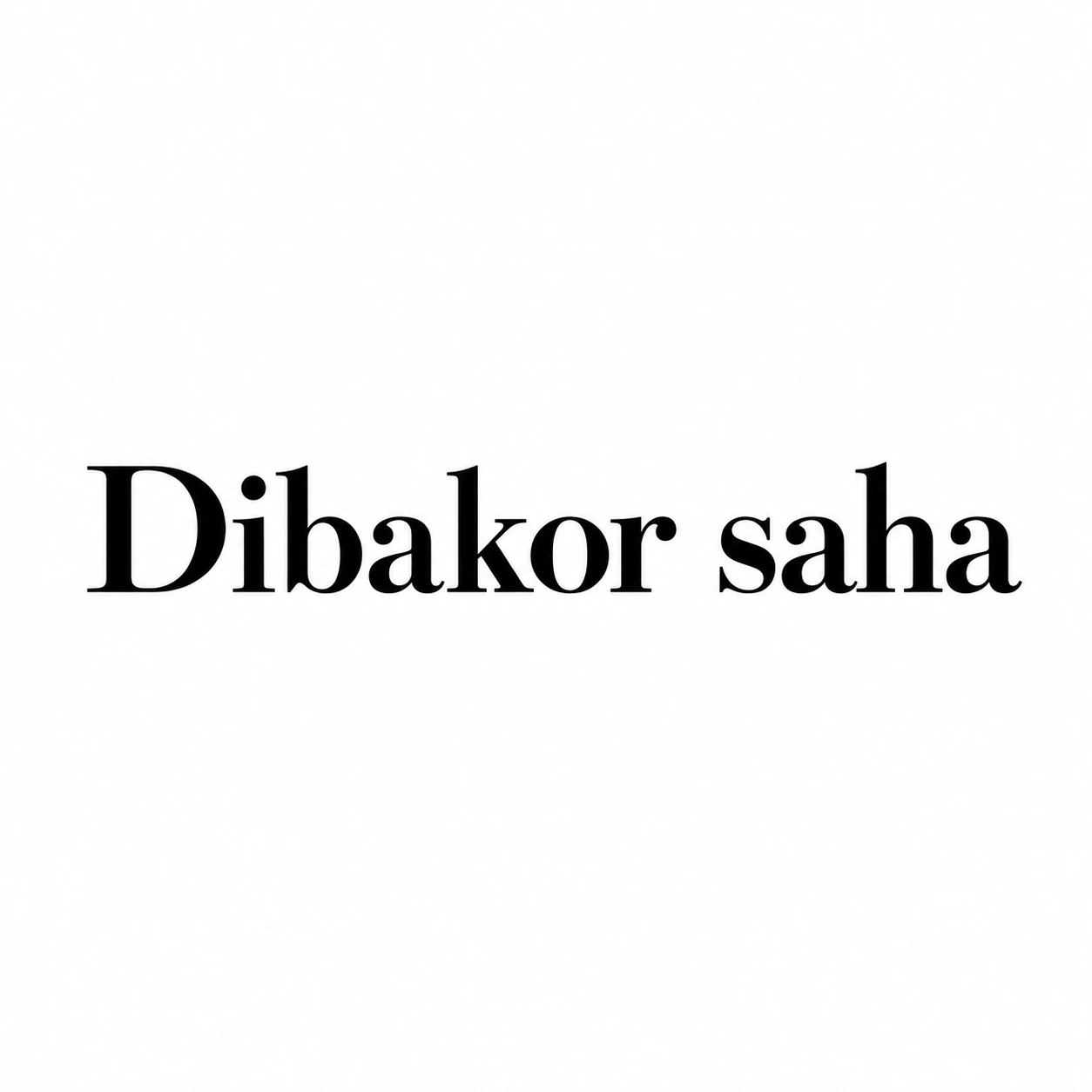 Dibakor saha