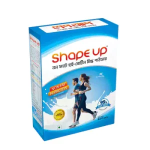Shape Up Non Fat High Protien Milk Powder 400gm