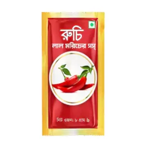 Ruchi Red Chilli Sauce 8g
